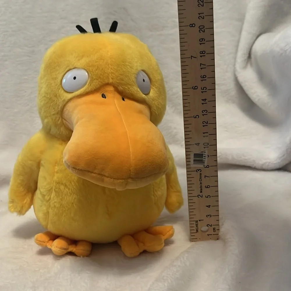 Pokémon’s Detective Pikachu Talking Psyduck Plush Stuffed Animal